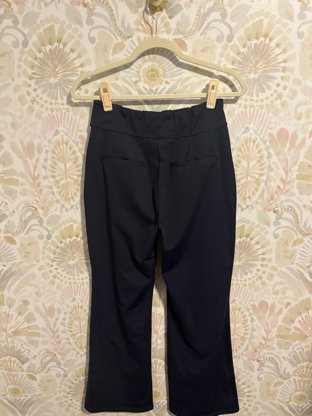 Halara Flex™ DayStretch Mid Rise Side Zipper Pocket Work Flare Pants | Medium - Picture 6 of 8